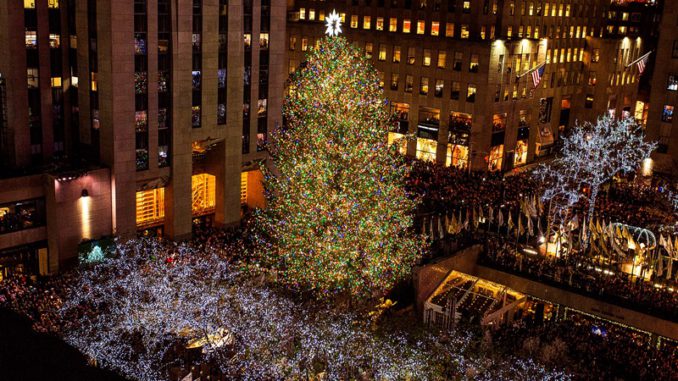 ROCKEFELLER CENTER-ARBOL NAVIDENO