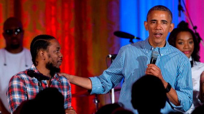 OBAMA-LIBROS Y CANCIONES