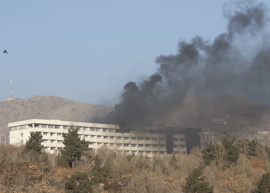Armed attack on Interncontinental Hotel in Kabul
