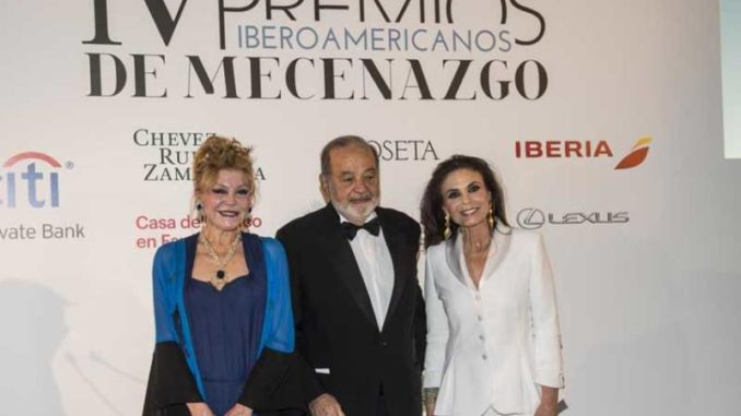 Carlos Slim Baronesa Thyssen premio mecenazgo