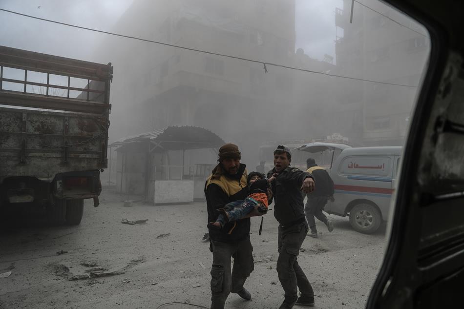 ONG contabiliza otras 47 víctimas de ataques contra Guta Oriental en Siria
