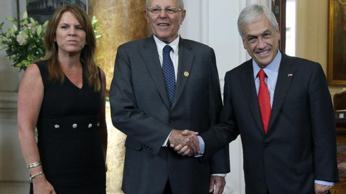 Piñera con Pedro Pablo K