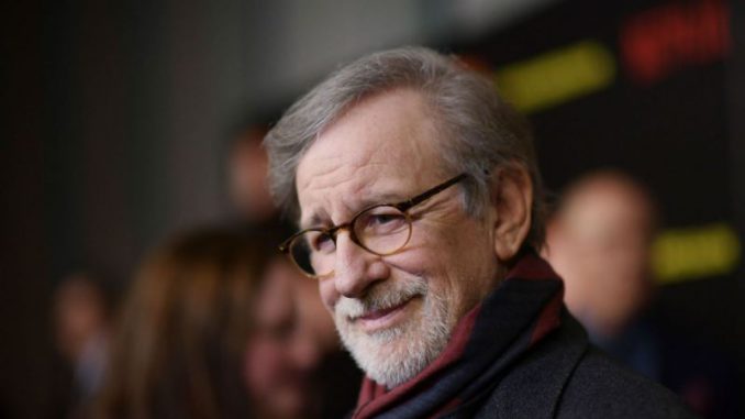 Steven Spielberg rostro con lentes