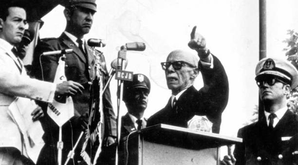 Velasco Ibarra, ex presidente de Ecuador