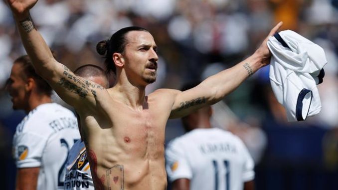 Zlatan siendo Zlatan.