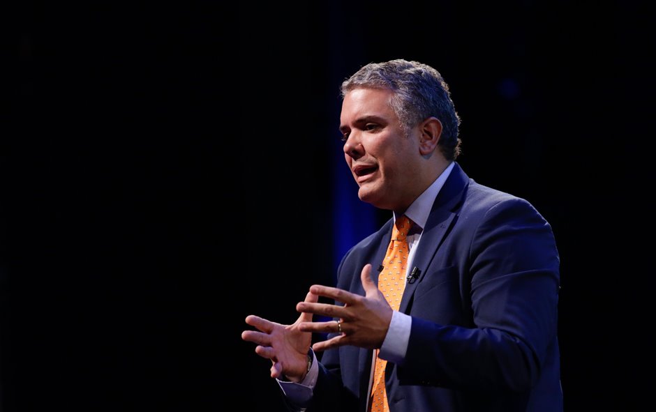 Candidatos presidenciales colombianos asisten a foro en Nueva York