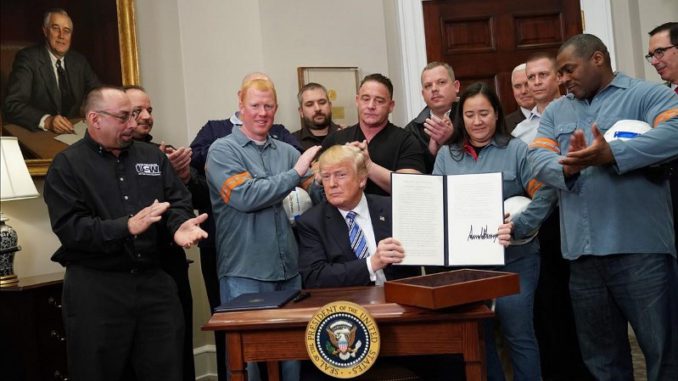 White House meeting on steel and aluminum tariffs