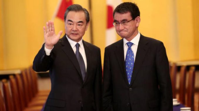 ministros japon y china