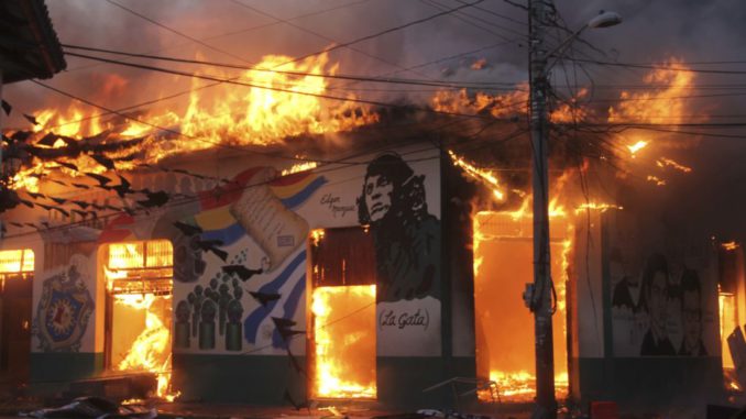 nicaragua arde