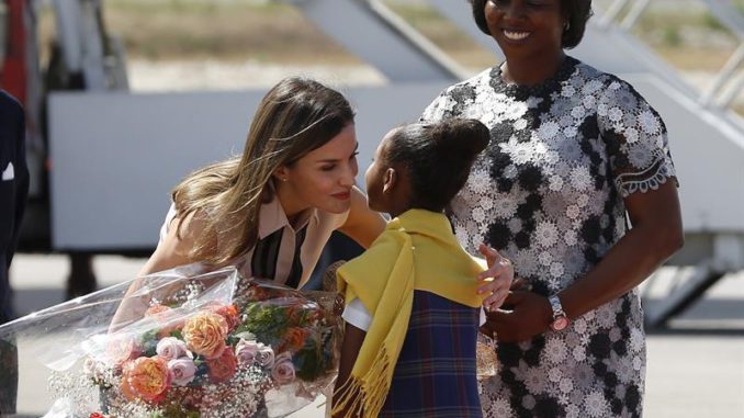 Letizia en Haití