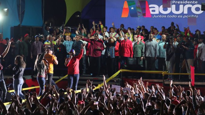 Maduro gana las presidenciales de Venezuela con casi seis millones de votos