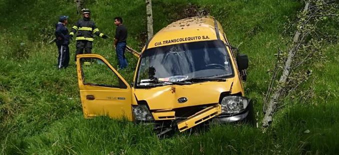 bus escolar accidente