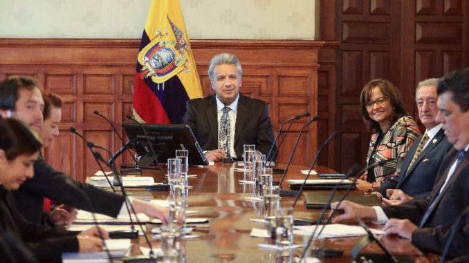 moreno seguridad reunion