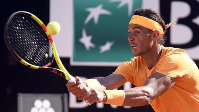 Italian Open tennis tournament in Rome