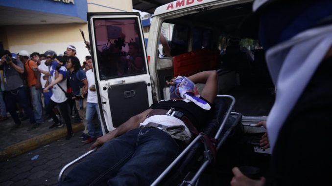 Protestas en Managua