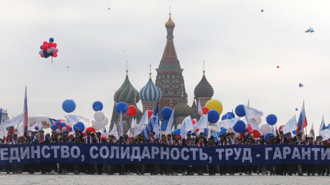 Día del Trabajador en Rusia