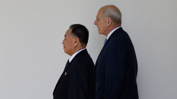 Trump recibe en la Casa Blanca al número dos de Corea del Norte