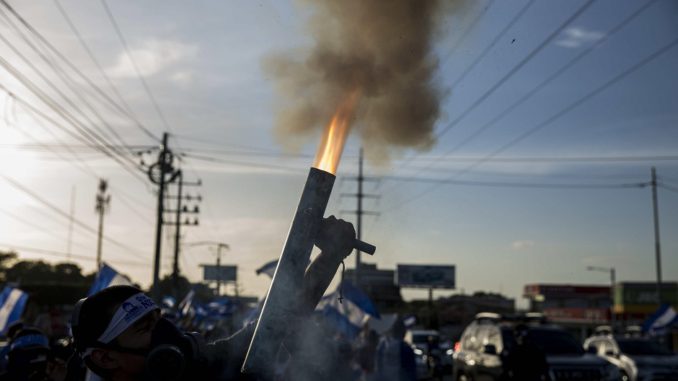 Nicaragüenses reviven el principio de su lucha contra el Gobierno de Ortega