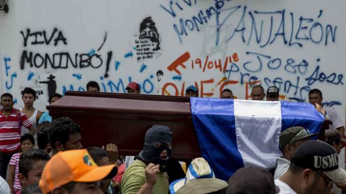 Masaya sepulta otra víctima de las protestas contra el Gobierno de Nicaragua
