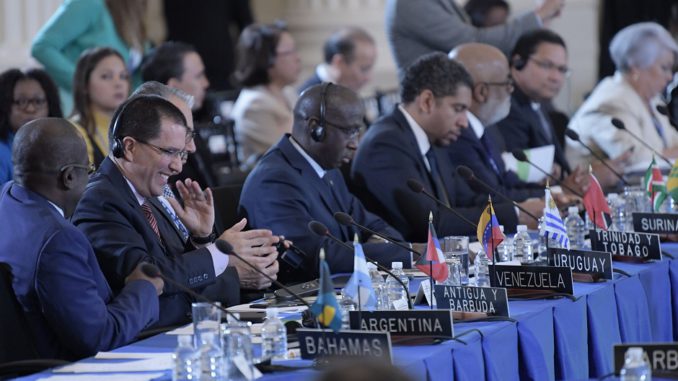 Venezuela y Nicaragua protagonizan la Asamblea General de la OEA
