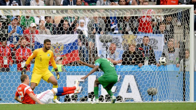 Group A Russia vs Saudi Arabia