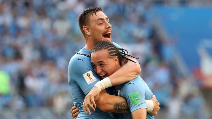 Group A Uruguay vs Russia