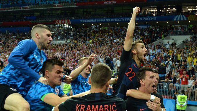 Semi Final Croatia vs England