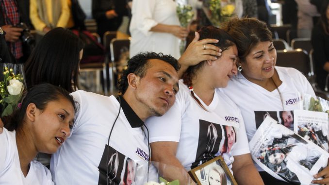 familiares de pareja secuestrada