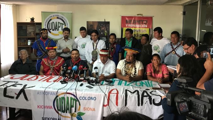 indigenas chevron ecuador