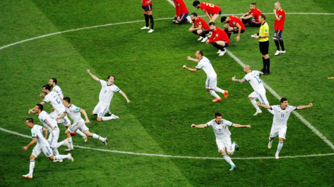 ESPAÑA VS. RUSIA