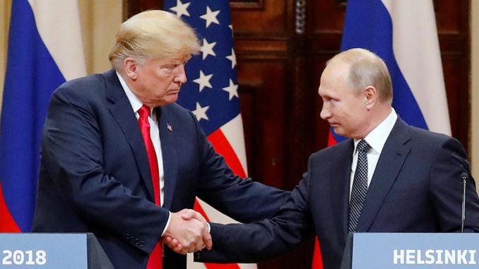 Trump y Putin se reúnen en Helsinki