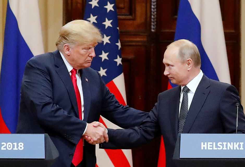 Trump y Putin se reúnen en Helsinki