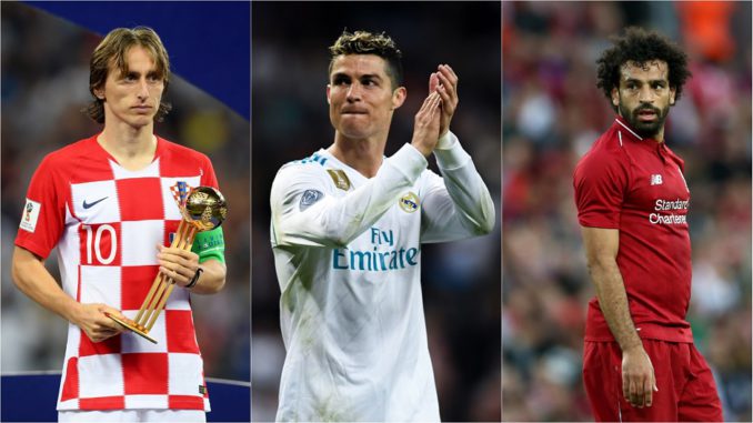 modric ronaldo salah
