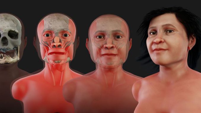 Mujer prehistórica recupera su rostro y brinda atisbo del México antiguo