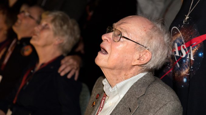 Dr. Parker Watches Parker Solar Probe Liftoff