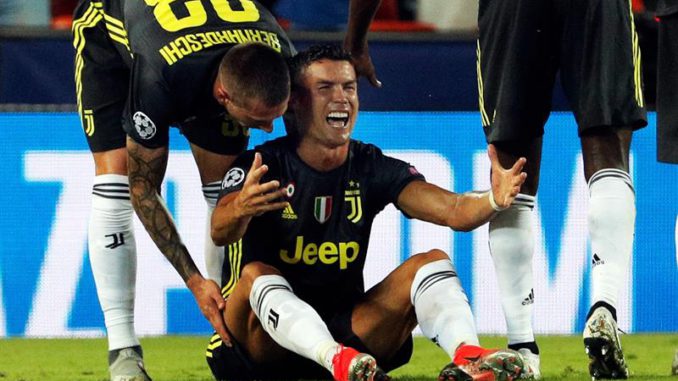 Ronaldo expulsado