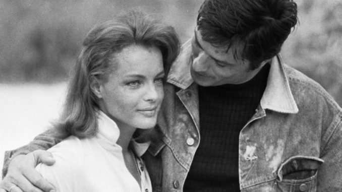 Alain Delon y Rommy