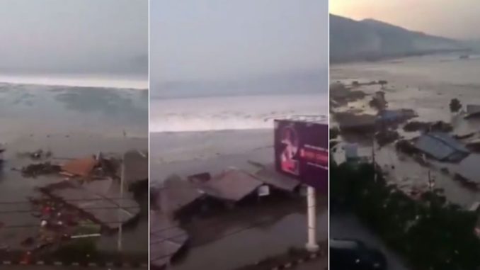 tsunami en indonesia