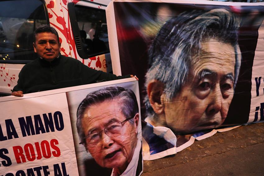 Fujimori ingresa a clínica antes de que se ejecute orden de volver a prisión
