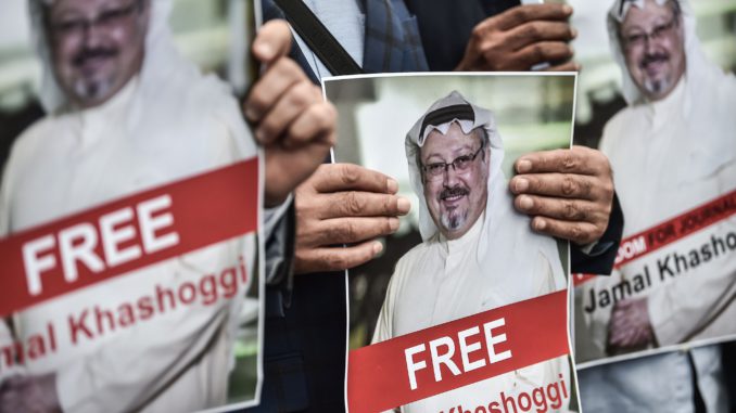 TOPSHOT-TURKEY-SAUDI-POLITICS-DIPLOMACY-DEMO
