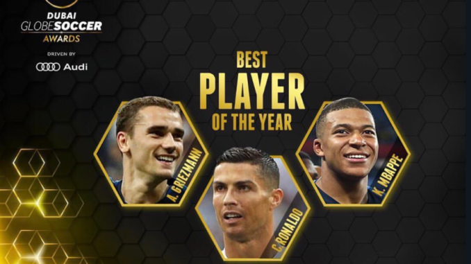 Ronaldo, Griezmann, Mbappe