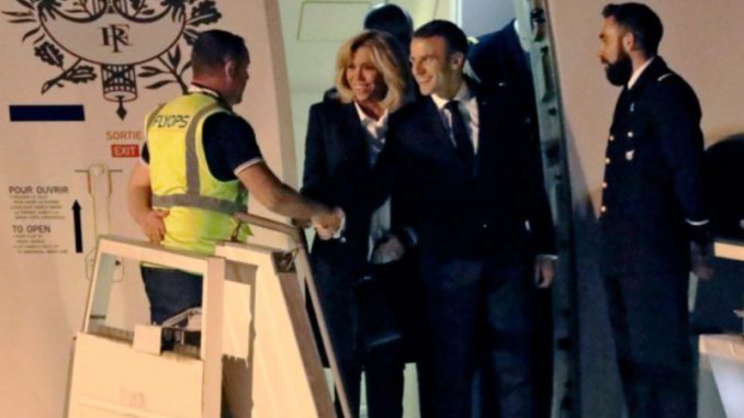 Macron en Baires