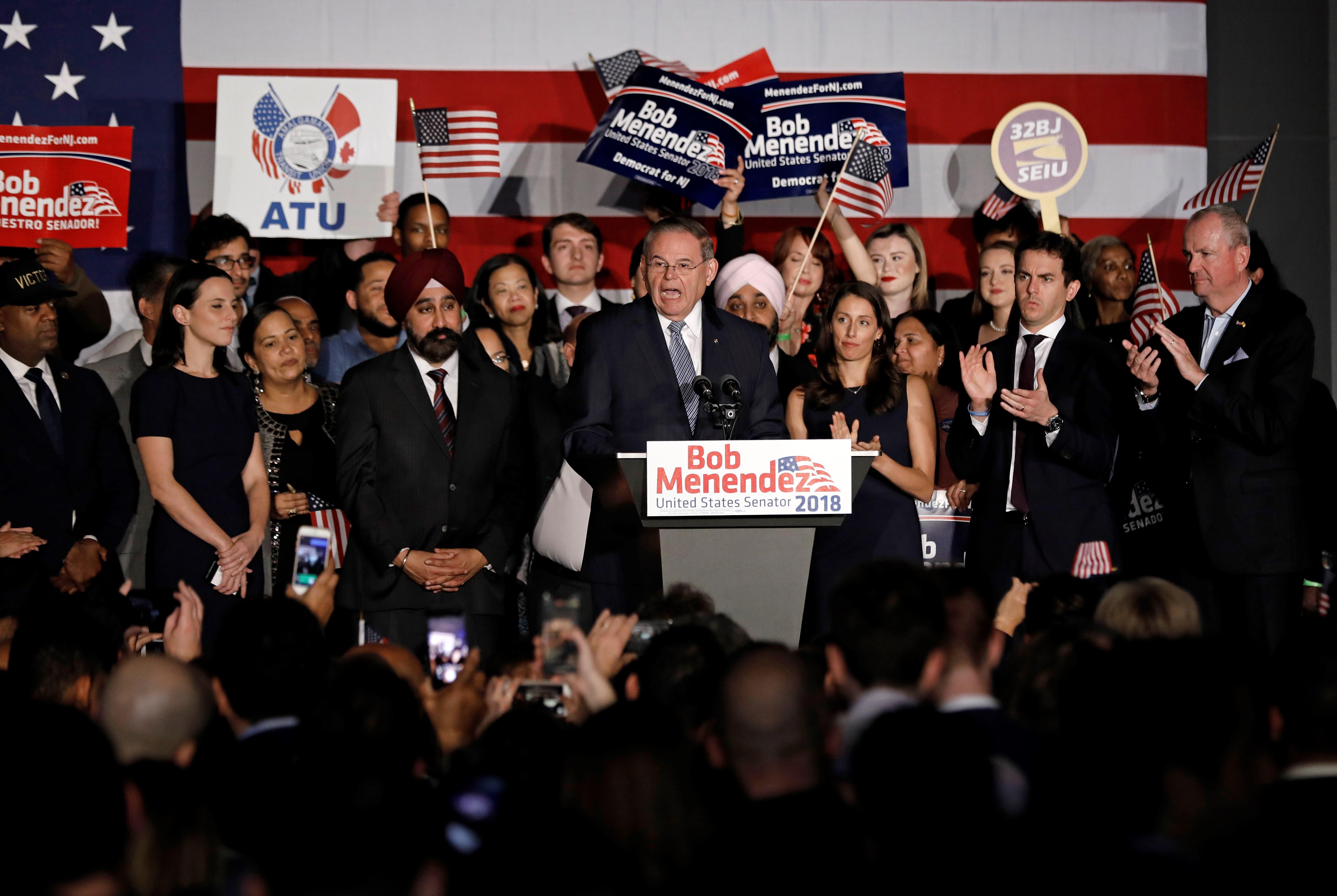 Senador de Nueva Jersey, Race Menendez vs Hugin