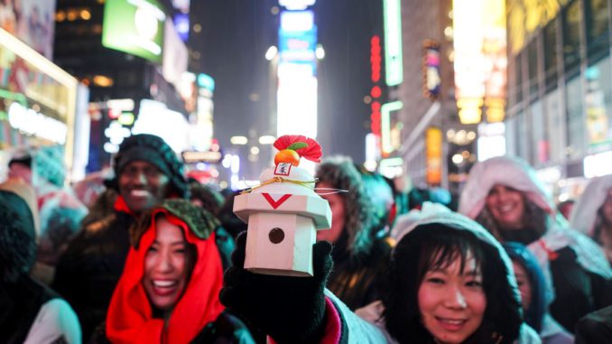 New Year's Eve Celebration in New York's Times Square