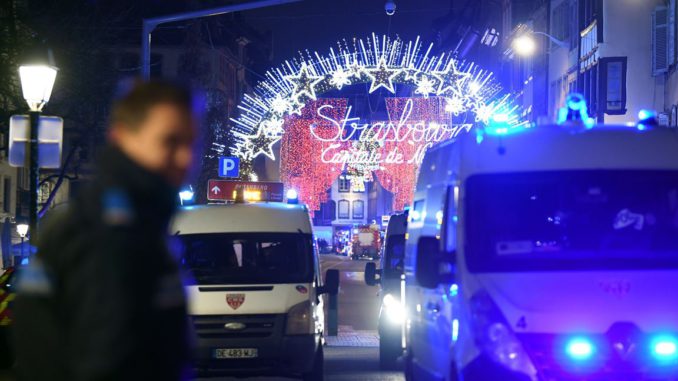 Sube a 2 muertos y 11 heridos cifra de víctimas por el tiroteo en Estrasburgo