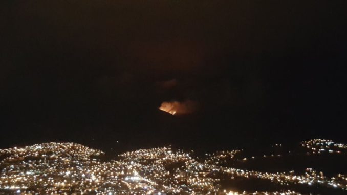 incendio forestal