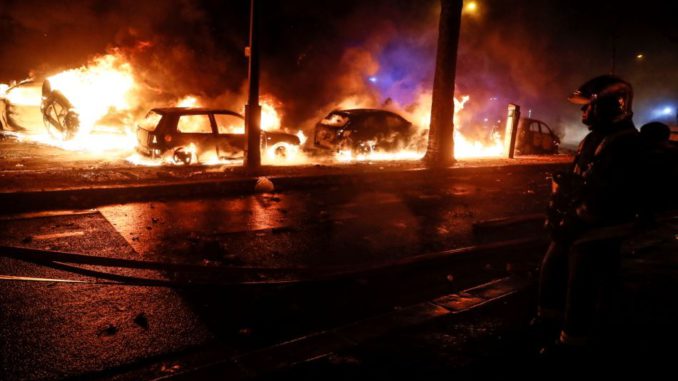 Yellow vests protest against fuel prices in Paris