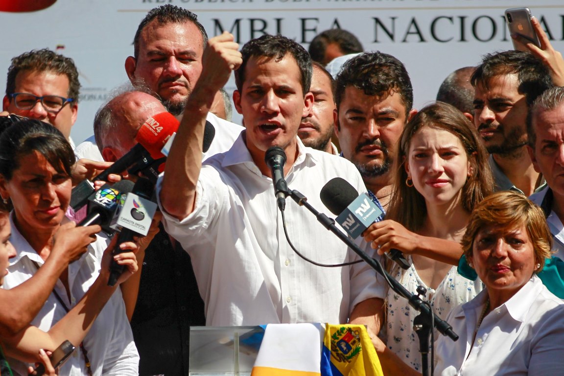 Guaidó dice su breve detención muestra «desespero» del Gobierno venezolano