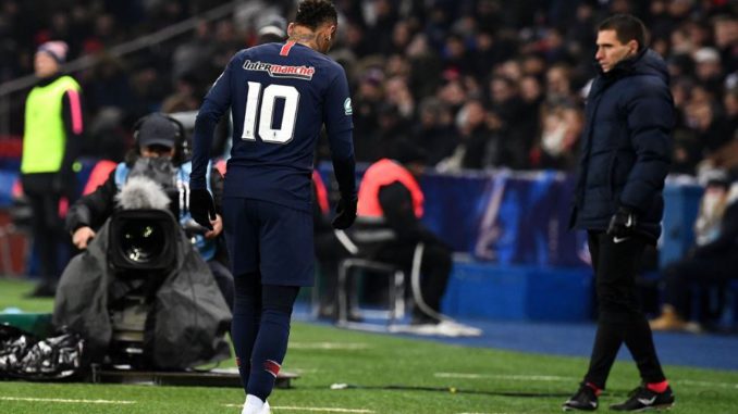 Neymar lesionado