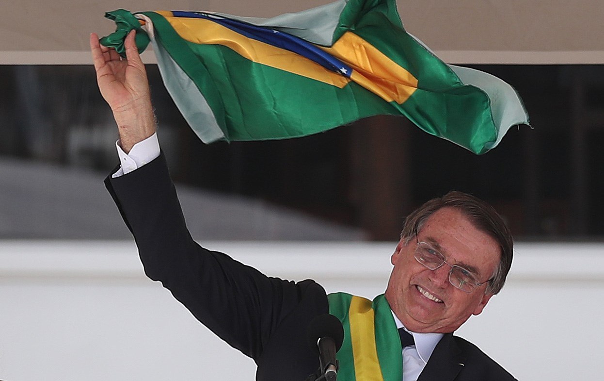 Investidura de Jair Bolsonaro en Brasilia